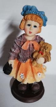 Mädchen mit Teddy