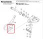 Preview: PEDALHAKENMUTTER SHIMANO PD-A450, 1-PAAR