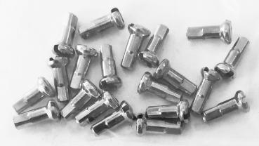 SPEICHENNIPPEL-SATZ 2x12,3 MM, ø 4,5 MM, 14G,  20-STUECK