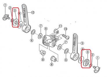 MARKENSCHEIBE SHIMANO DURA ACE