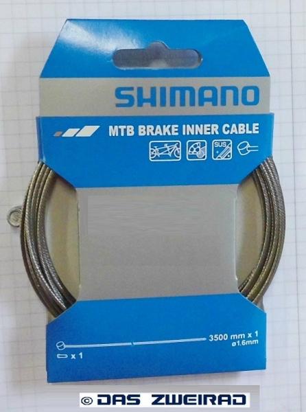 BREMSSEIL 1,6 X 3500MM, WALZENNIPPEL, NIRO