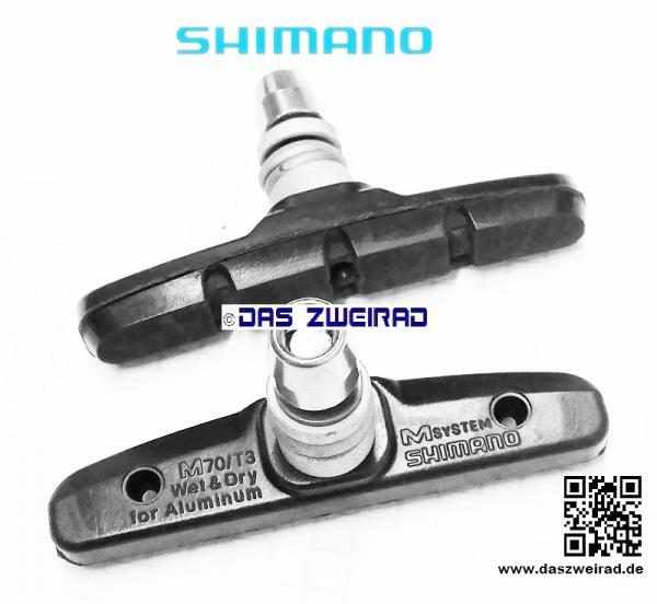 BREMSSCHUHE SHIMANO M70T3, 1-PAAR