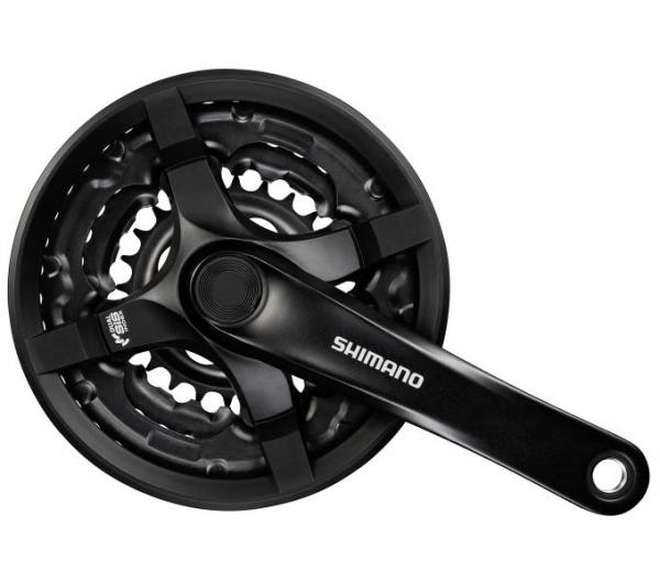 KURBELSATZ SHIMANO FC-TY501, 42/34/24Z., 170 MM
